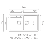 Carysil V-200-Snova VIVALDI 昇盤 (Snova, 白色)